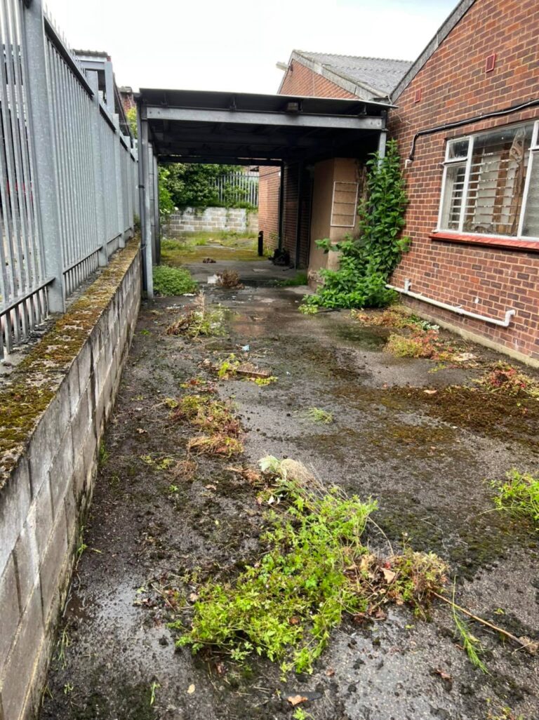 external cleaning before
