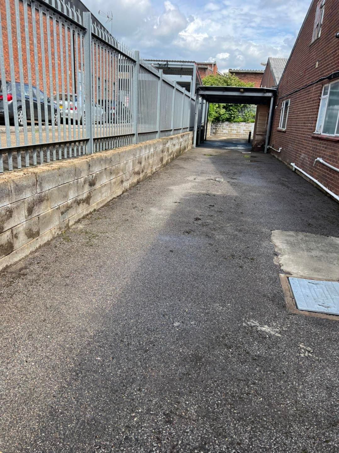 external cleaning after